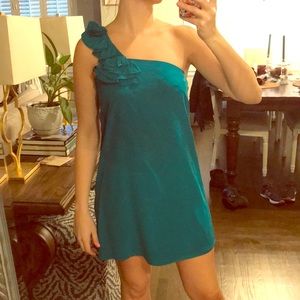 Yumi Kim One shoulder silk dress